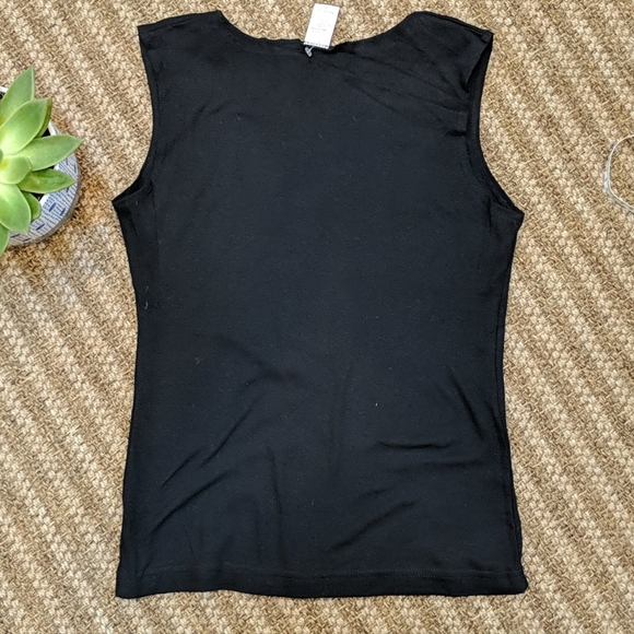 Tank Top Santa Monica Pier T Shirt Black NWOT - Picture 5 of 5